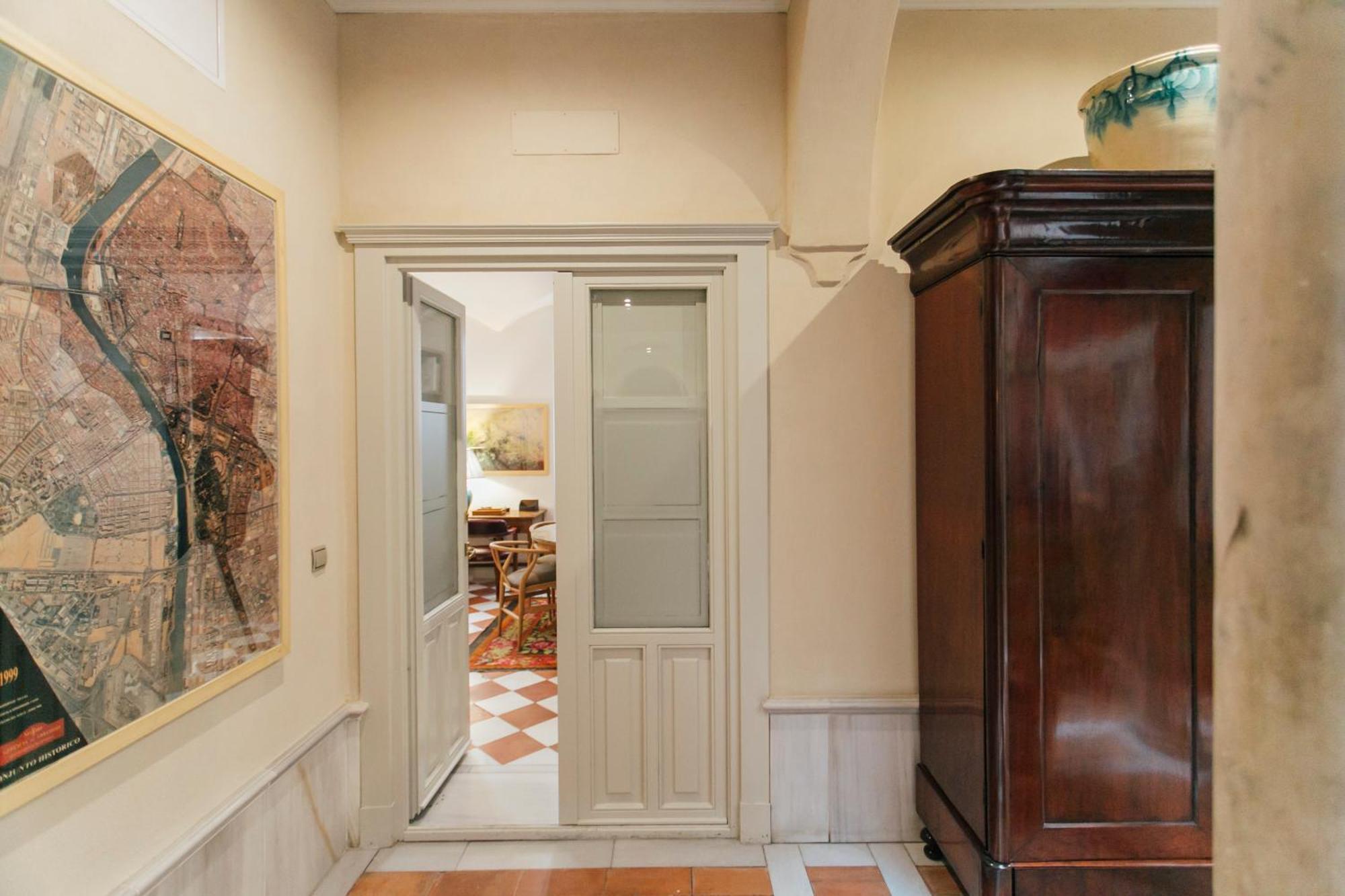 세비야 Casa Patio Del Siglo XIX 아파트 호텔 객실 사진